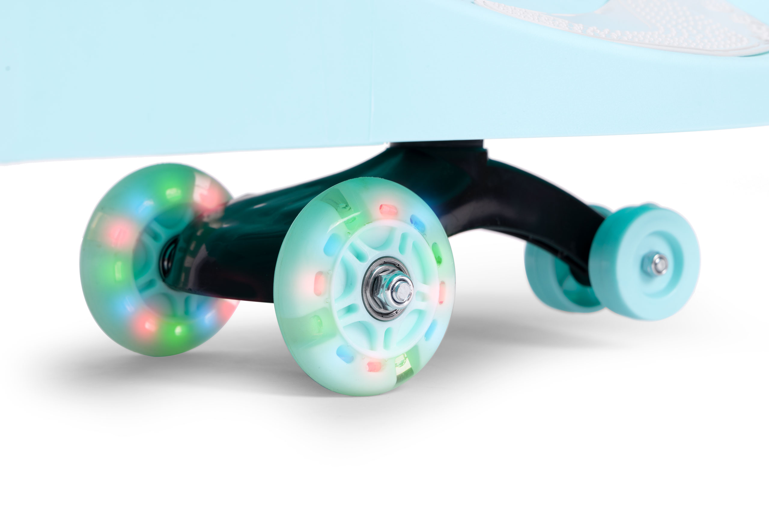 Ecotoys vaikiškas wiggle automobilis su led ratais