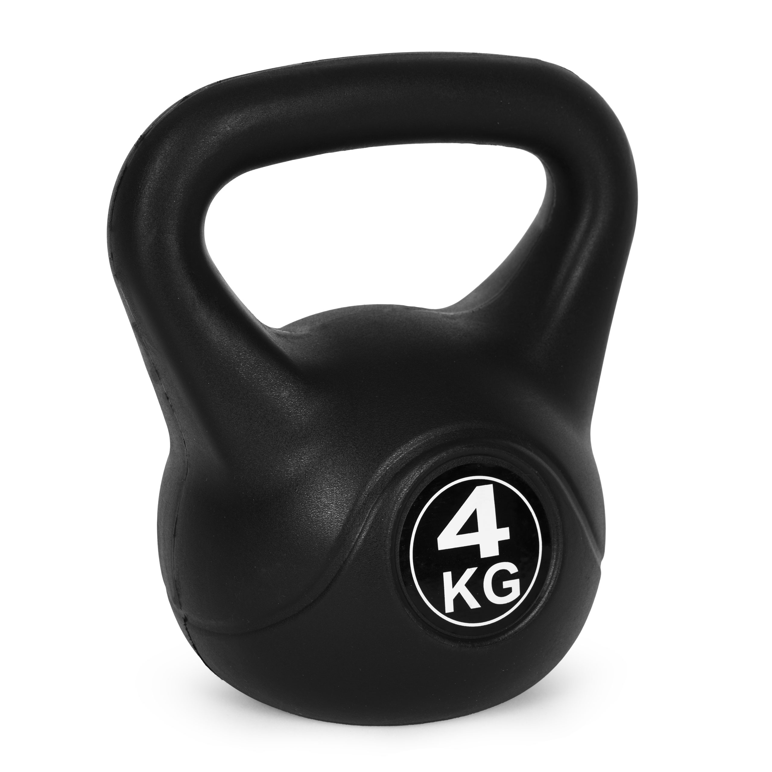 Kettlebell 4 kg, treniruoklis, hantelis, svarmuo, ModernHome