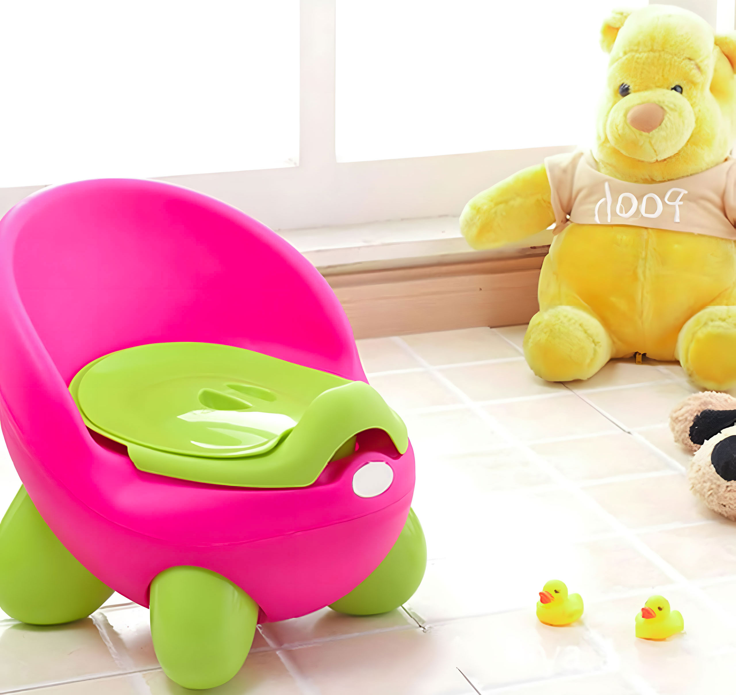 Naktipuodis, neslystantis, rožinis - ECOTOYS