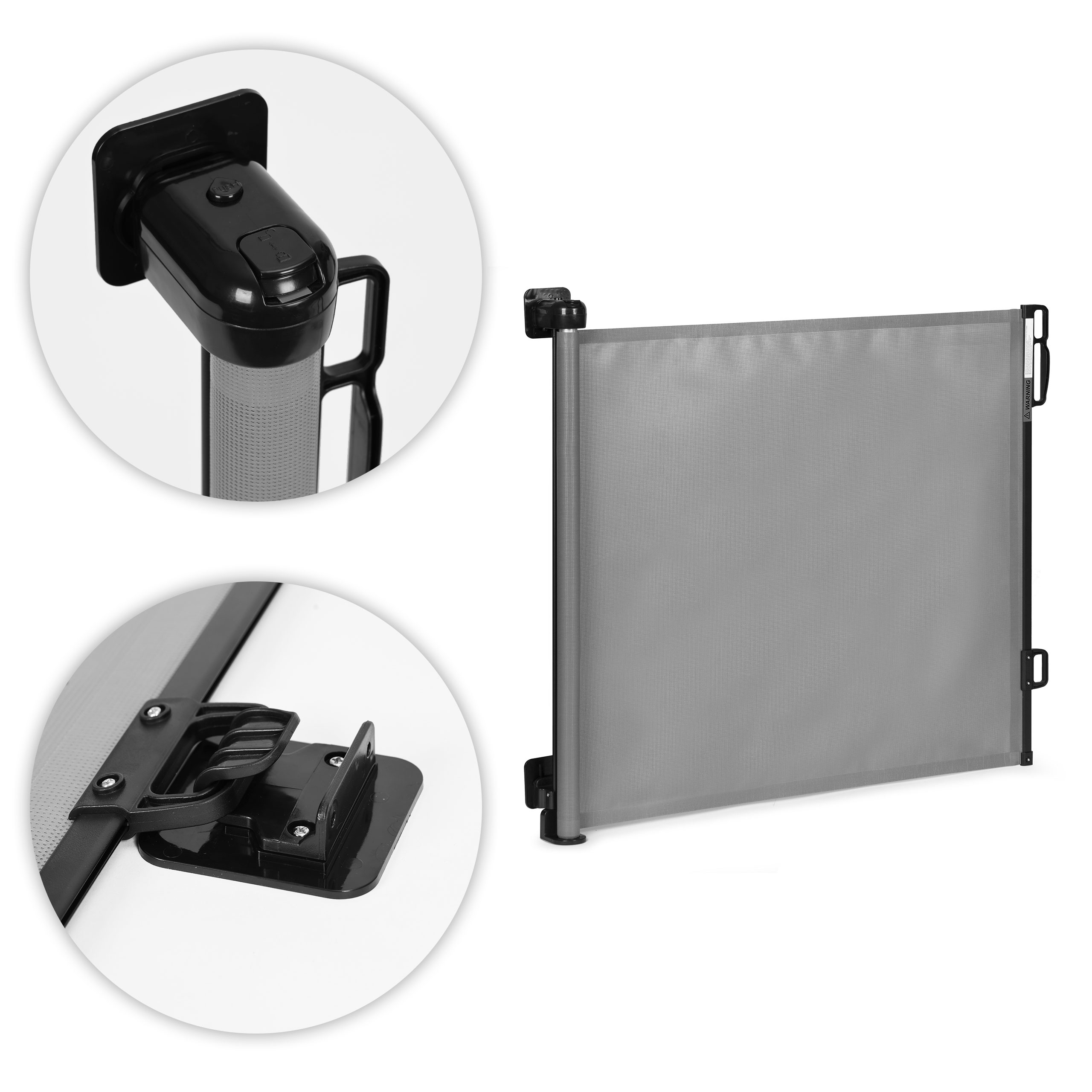 Apsauginė tvorelė, 150 cm, pilka, ECOTOYS