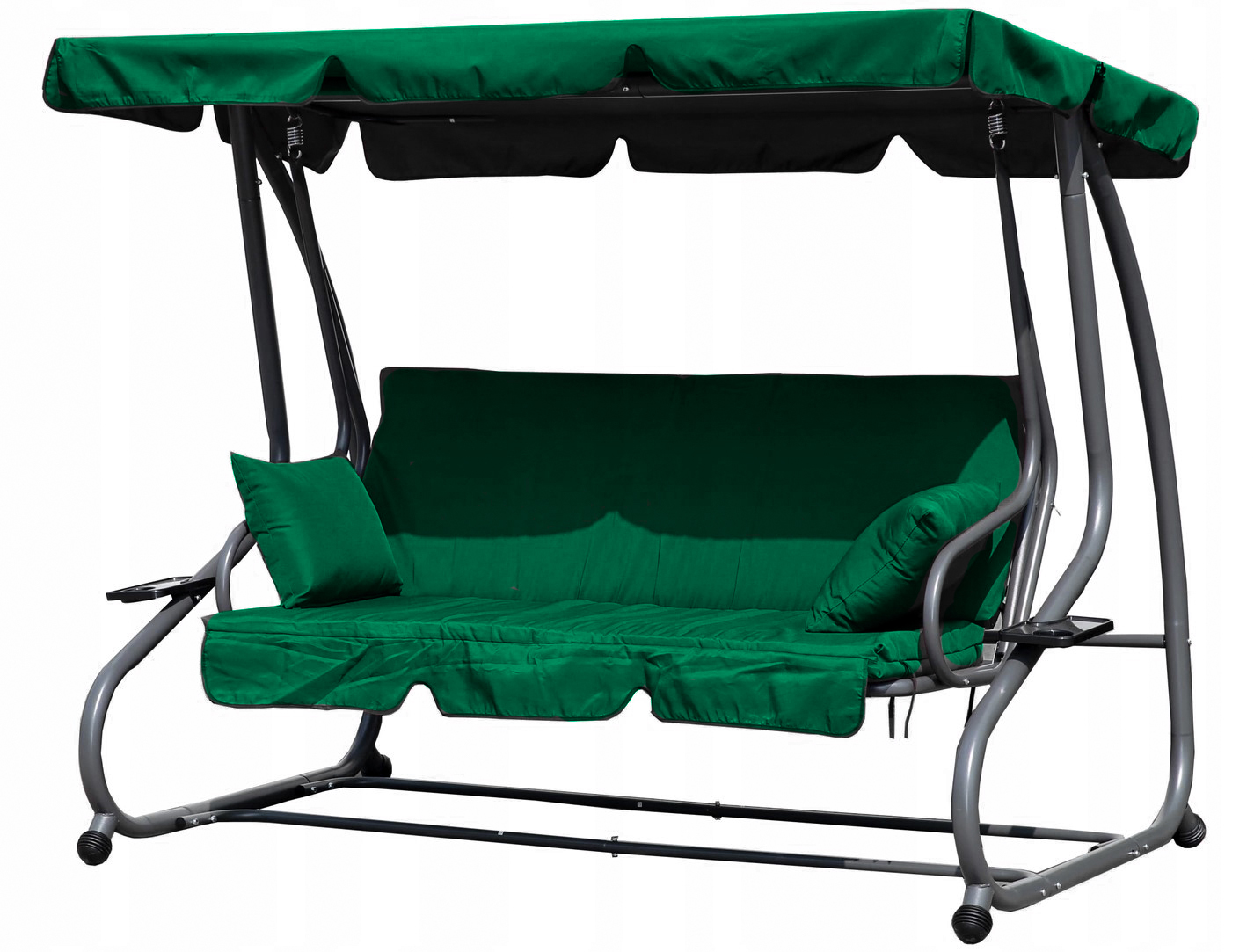 ModernHome sodo sūpynė-sofa, žalia, 200 x 120 x 164 cm