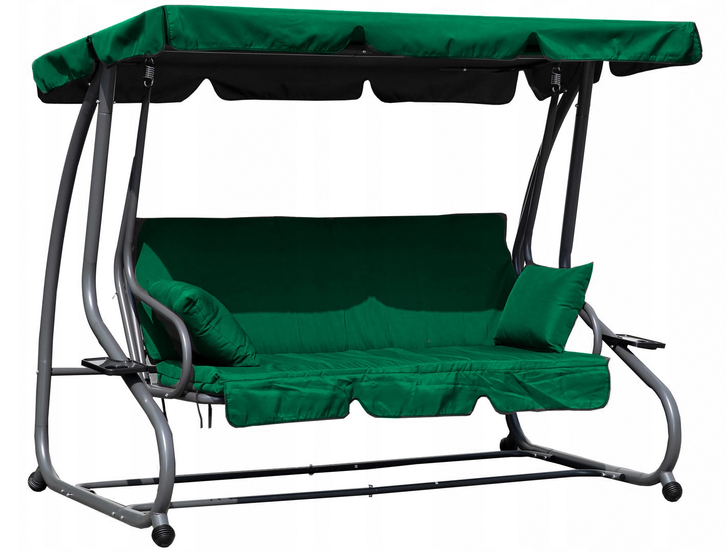 ModernHome sodo sūpynė-sofa, žalia, 200 x 120 x 164 cm