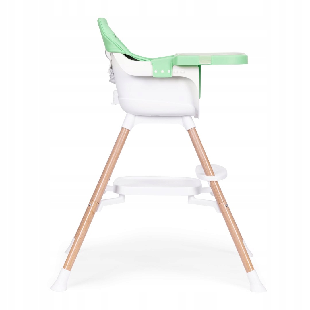 Ecotoys 2 viename maitinimo kėdutė kūdikiams, žalia