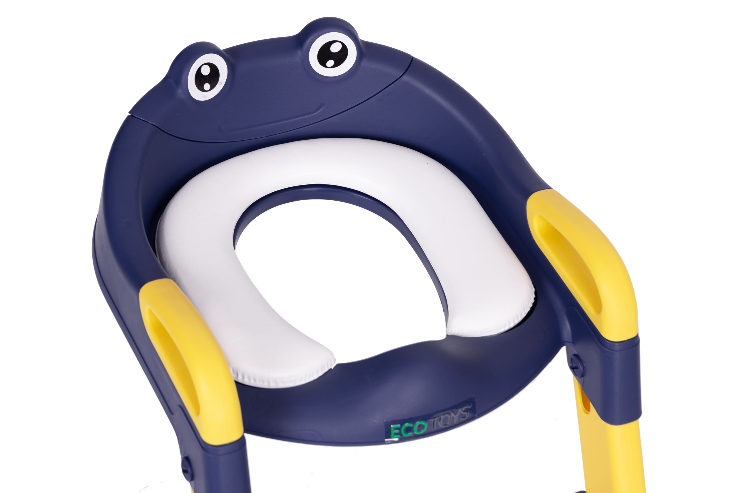 Vaikiška tualeto sėdynė su laipteliais ecotoys