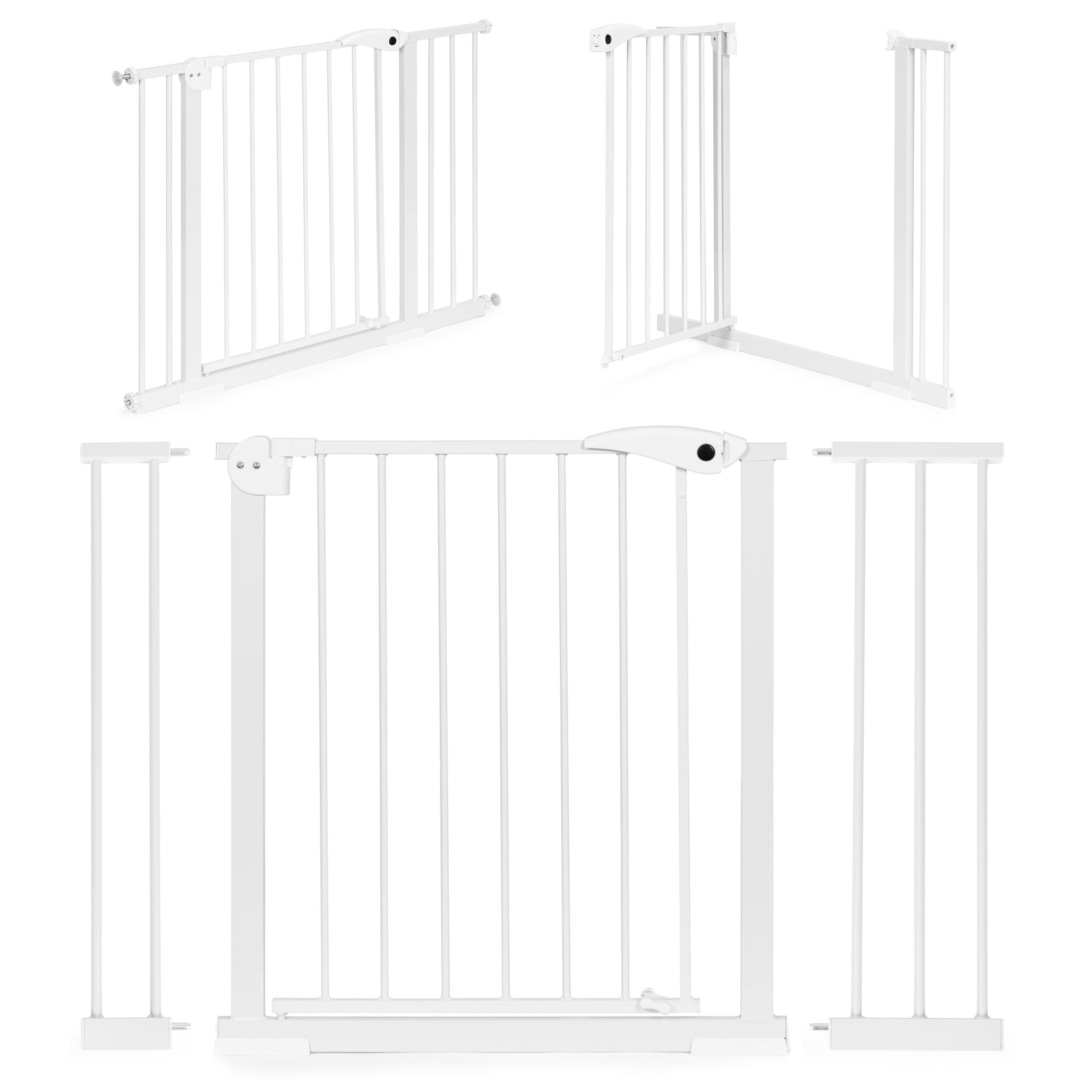 Apsauginė tvorelė, 74-105 cm, balta, ECOTOYS