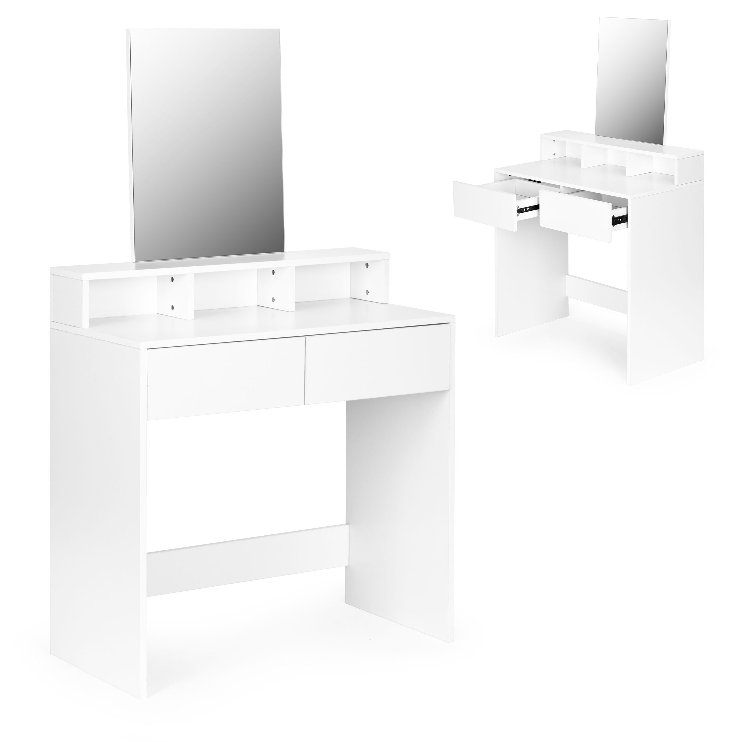 Kosmetinis staliukas Modern Home PWJJDT0070, baltas