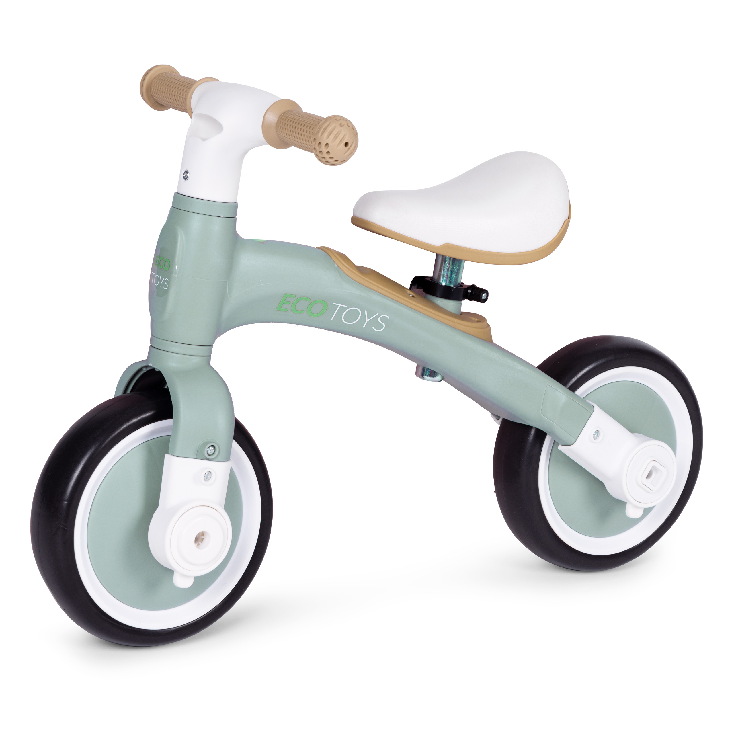 Balansinis dviratukas žalias - ECOTOYS