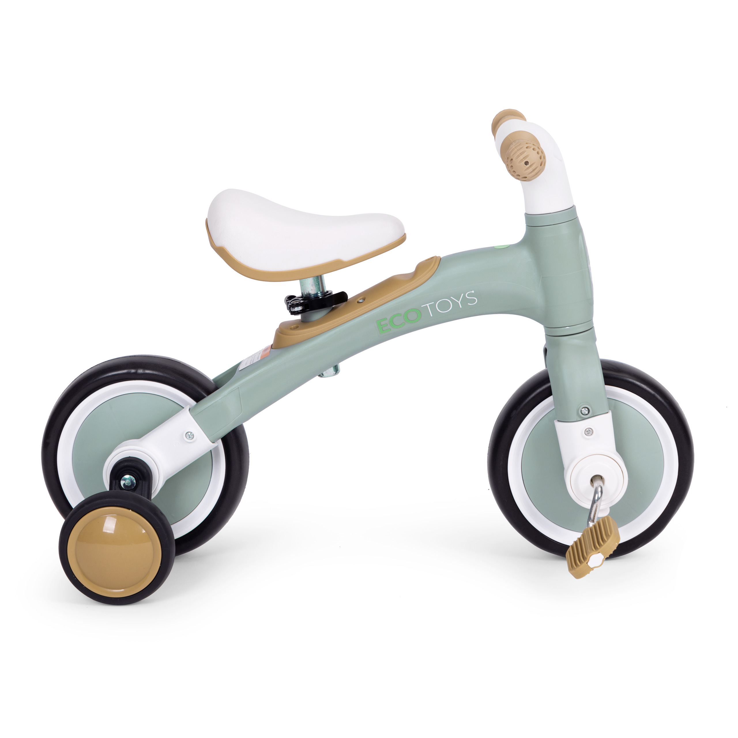 Balansinis dviratukas žalias - ECOTOYS
