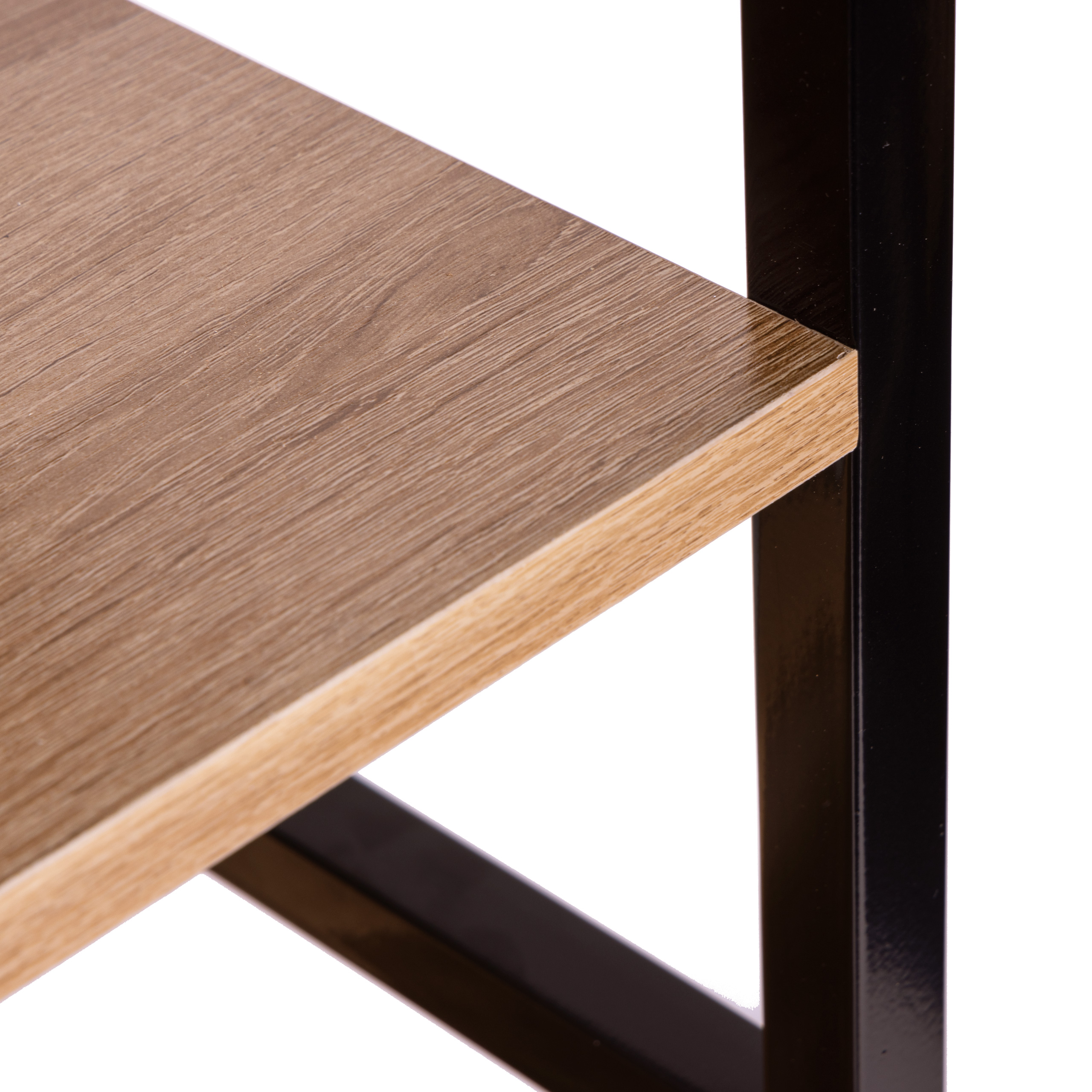 Modernhome loftinio stiliaus lentyna su 5 lentynomis, 160 cm aukščio