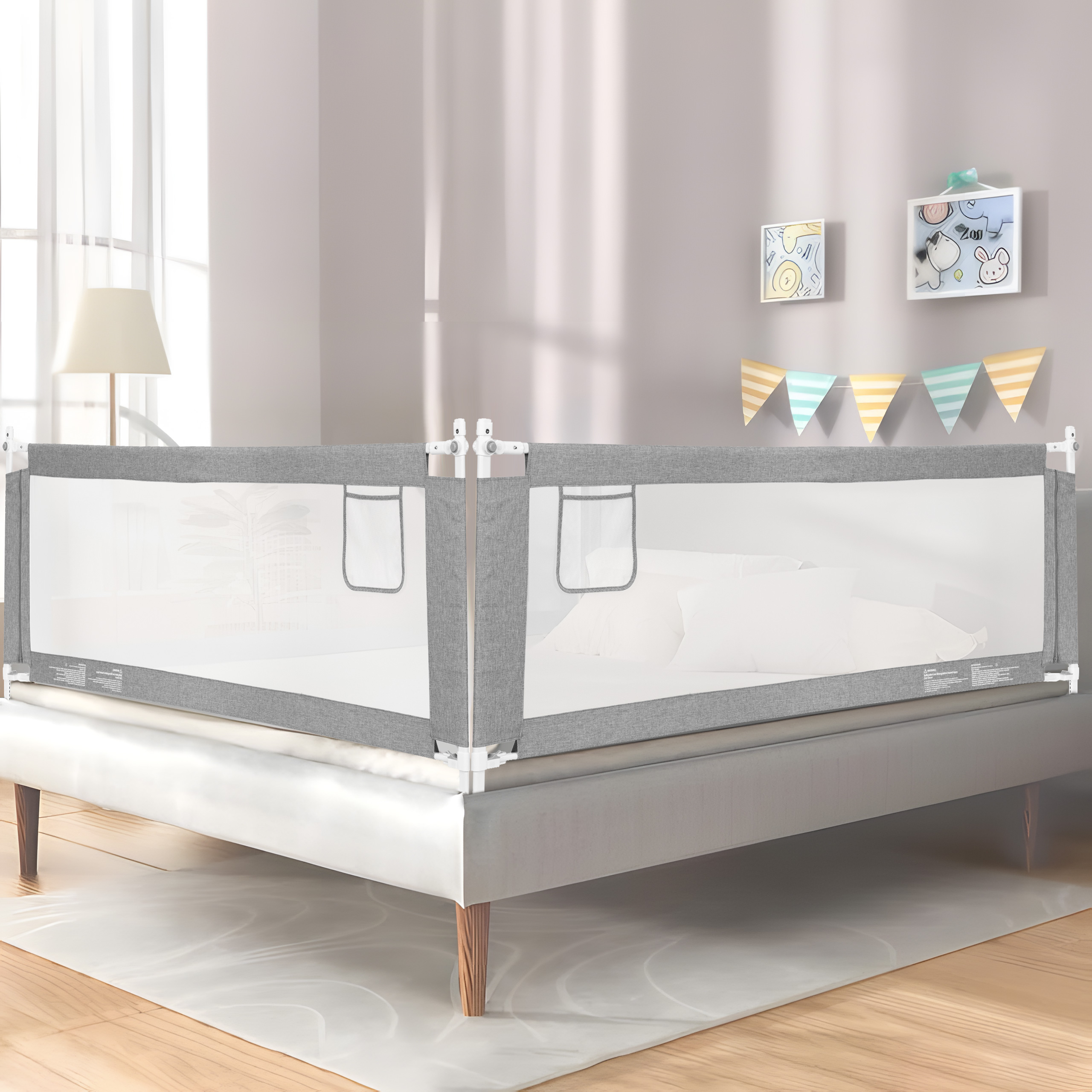 Lovos apsauginė sienelė, 150 cm, ECOTOYS