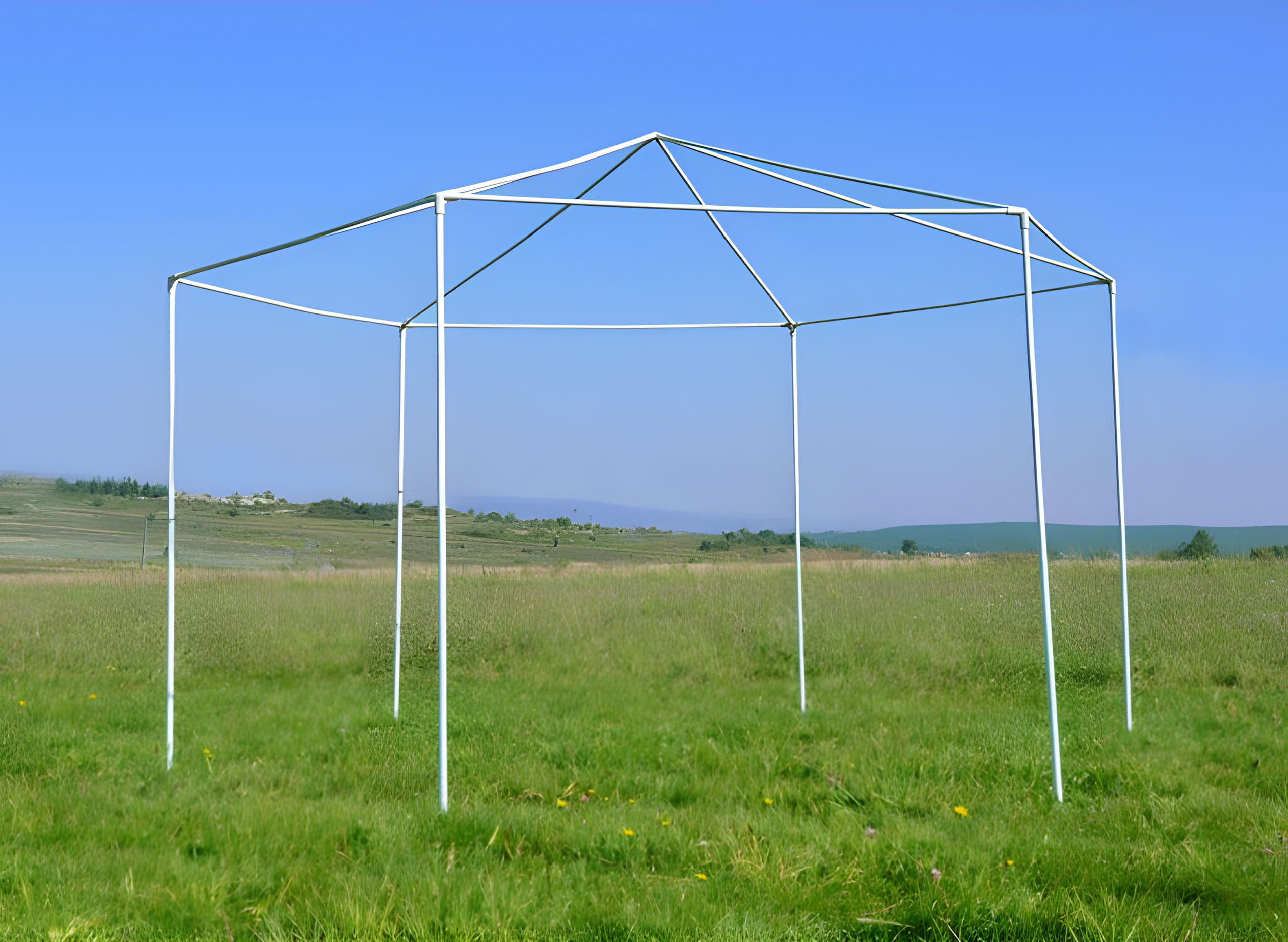 Sodo paviljonas su langais 2x2x2 m