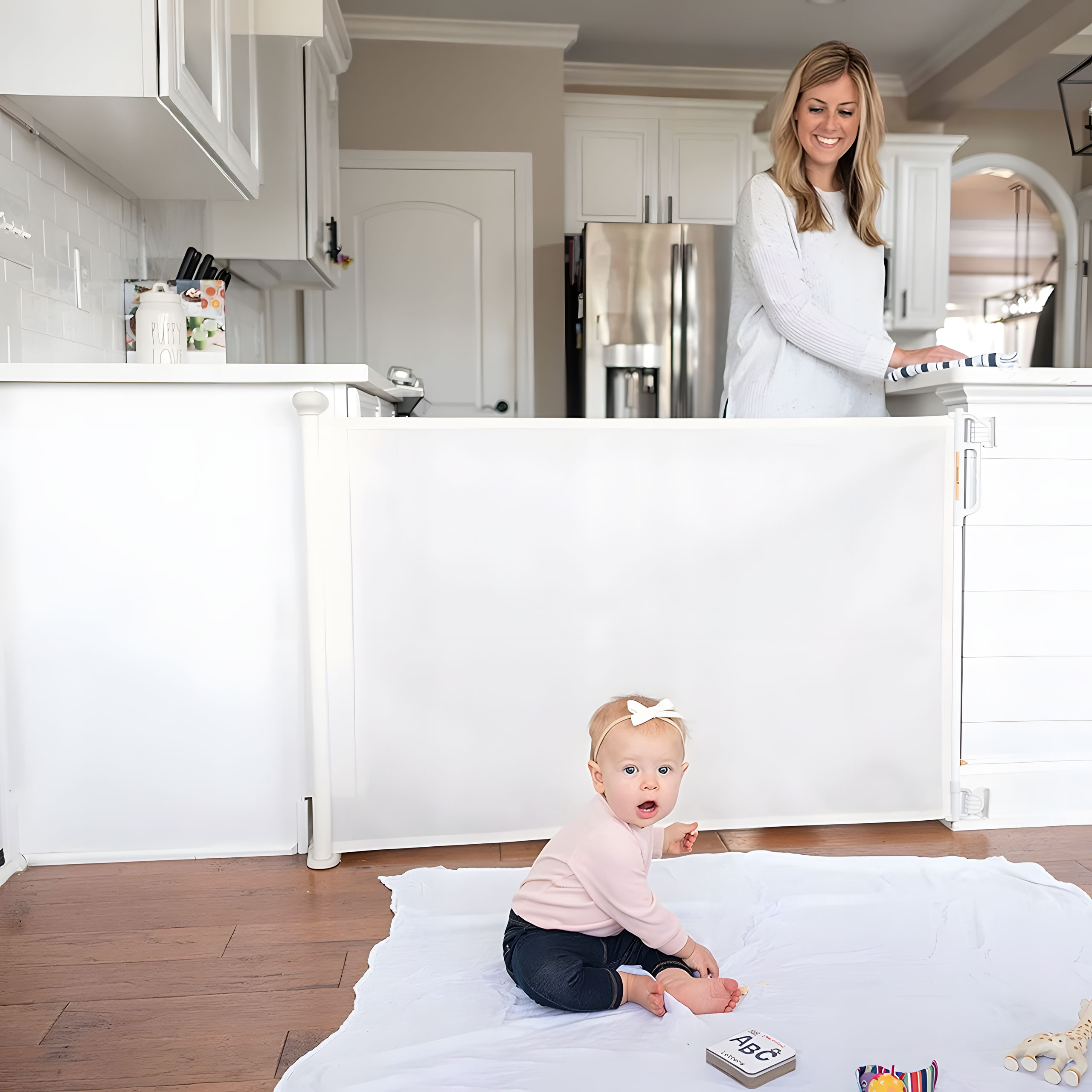Apsauginė tvorelė, 150 cm, beige, ECOTOYS