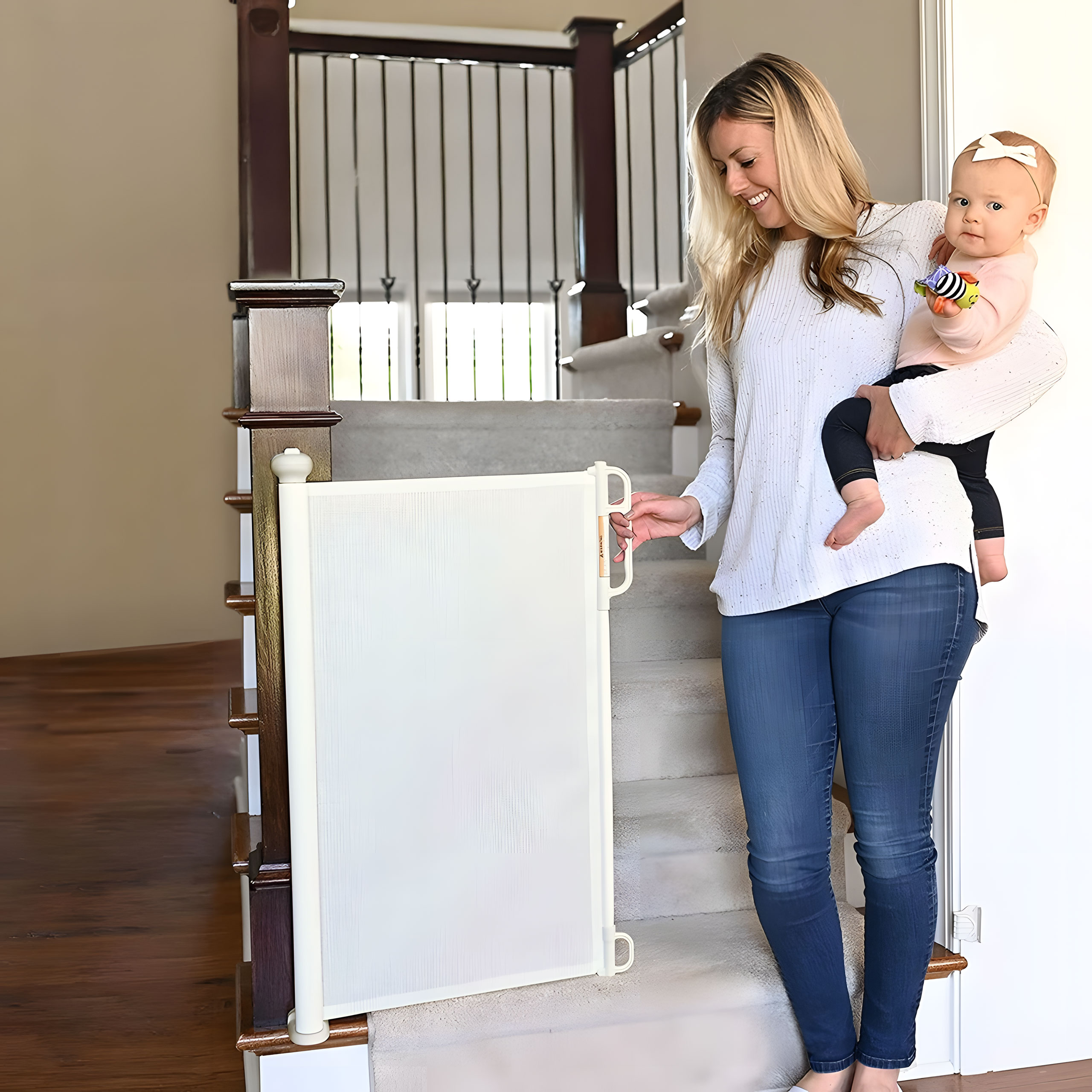 Apsauginė tvorelė, 150 cm, beige, ECOTOYS
