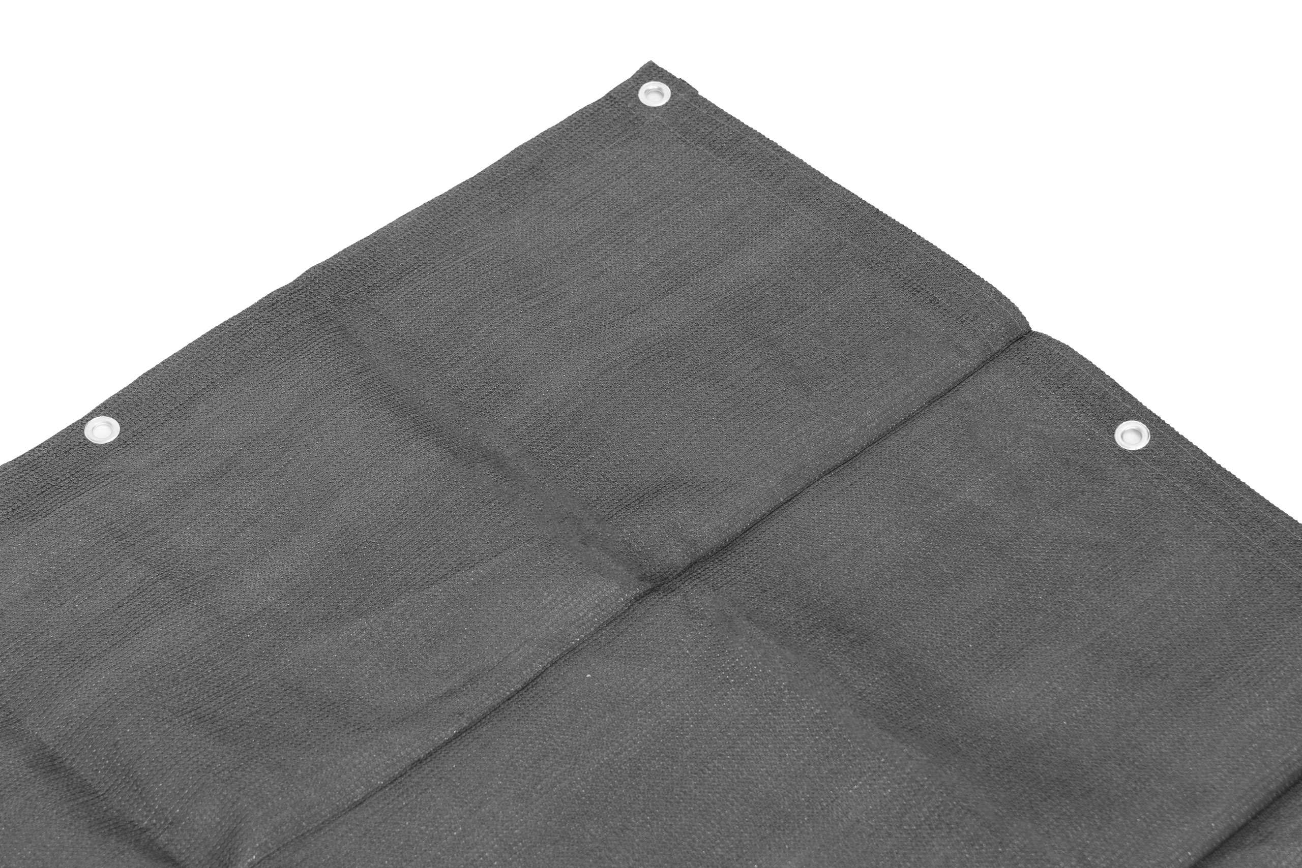 Balkono uždanga su tvirtinimais 150x500 cm tamsiai pilka multigarden