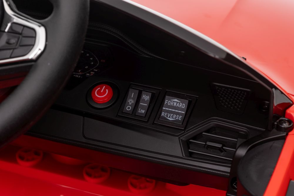 Vienvietis vaikiškas elektromobilis lean cars bmw m4, raudonas