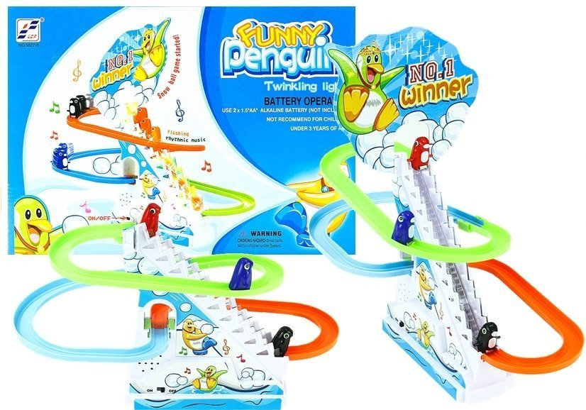 Edukacinis žaidimas lean toys pingvinai