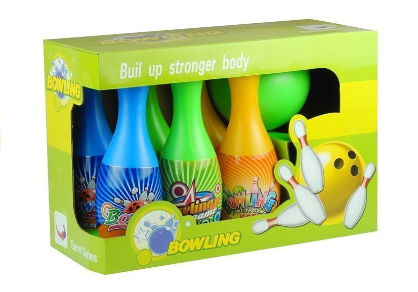 Vaikiškas boulingo rinkinys lean toys