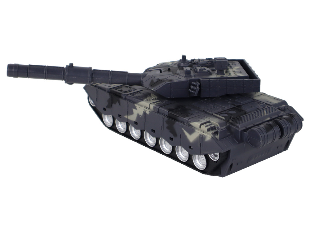 Nuotoliniu būdu valdomas tankas lean toys, mėlynas
