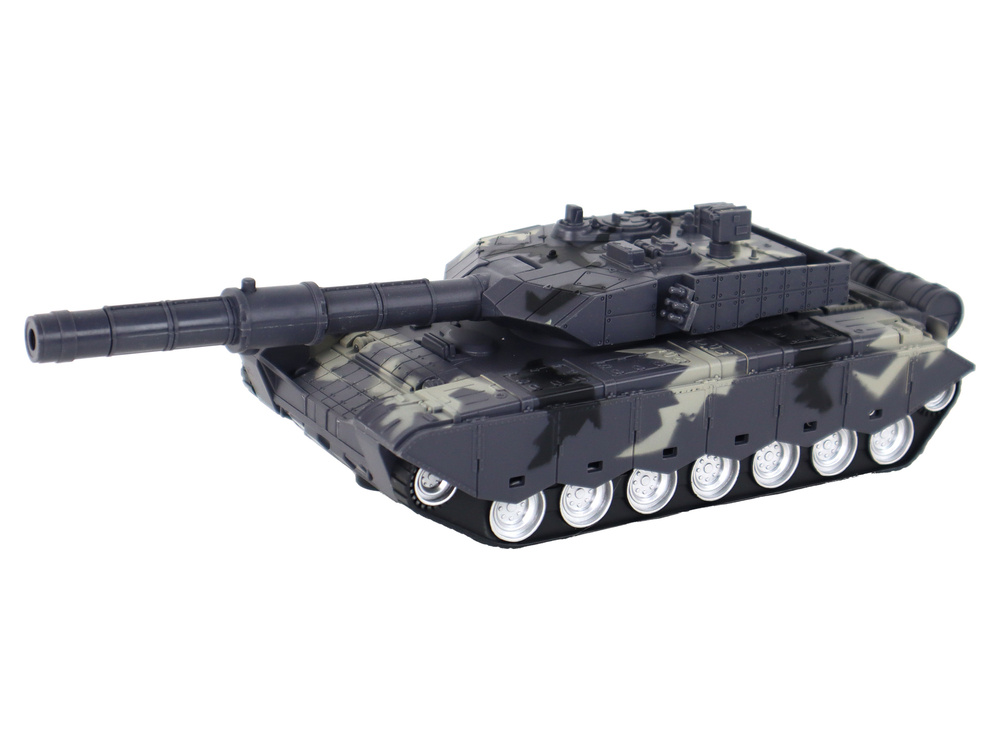 Nuotoliniu būdu valdomas tankas lean toys, mėlynas