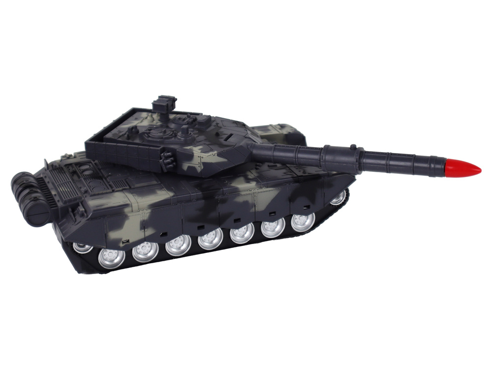 Nuotoliniu būdu valdomas tankas lean toys, mėlynas