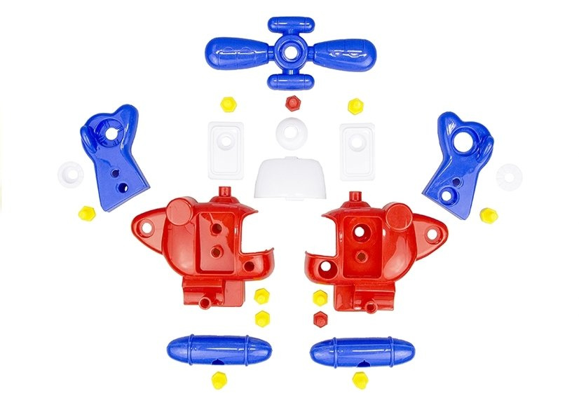 Žaislinis surenkamas sraigtasparnis lean toys