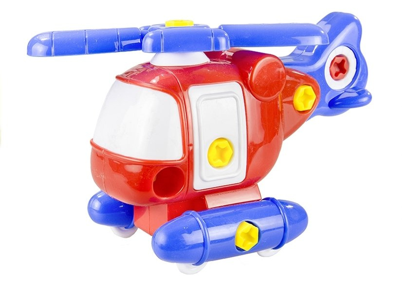 Žaislinis surenkamas sraigtasparnis lean toys