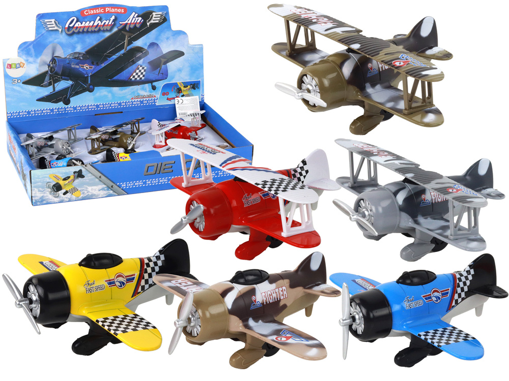 Žaislinis lėktuvas lean toys, 1 vnt