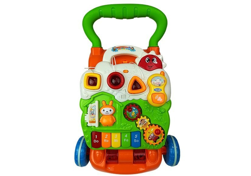 Edukacinis stumdukas su pianinu lean toys