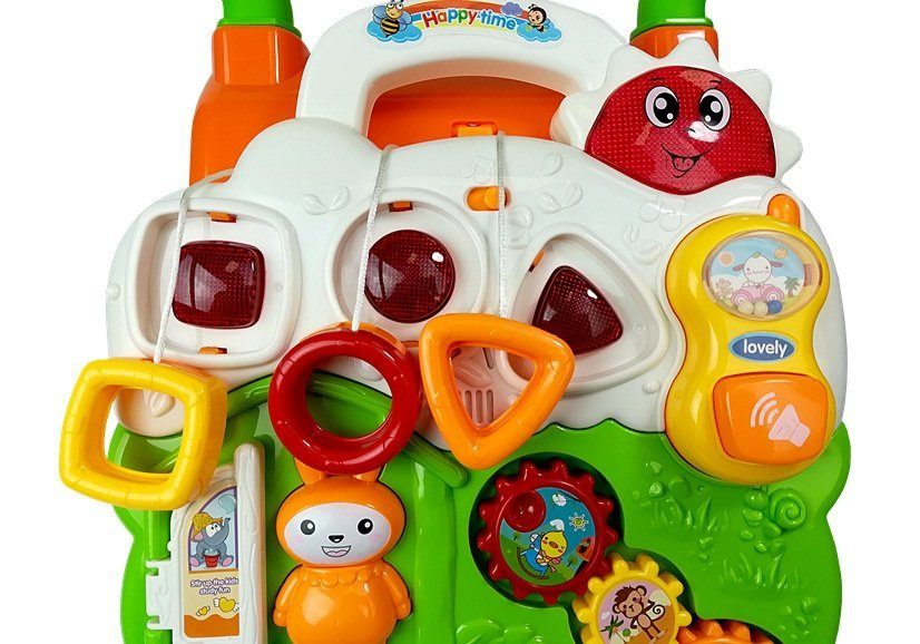 Edukacinis stumdukas su pianinu lean toys