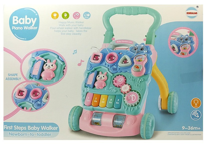 Edukacinis stumdukas su pianinu lean toys