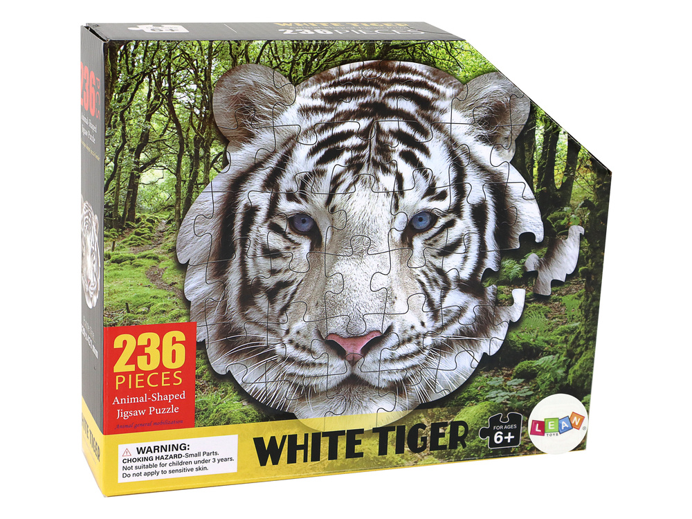 Dėlionė Lean Toys Baltasis tigras, 236d