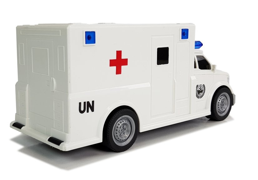 Greitosios pagalbos automobilis su garsais, 1:20