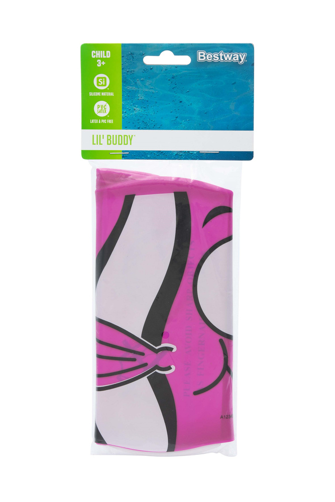 Plaukimo kepuraitė pink fish bestway, rožinė