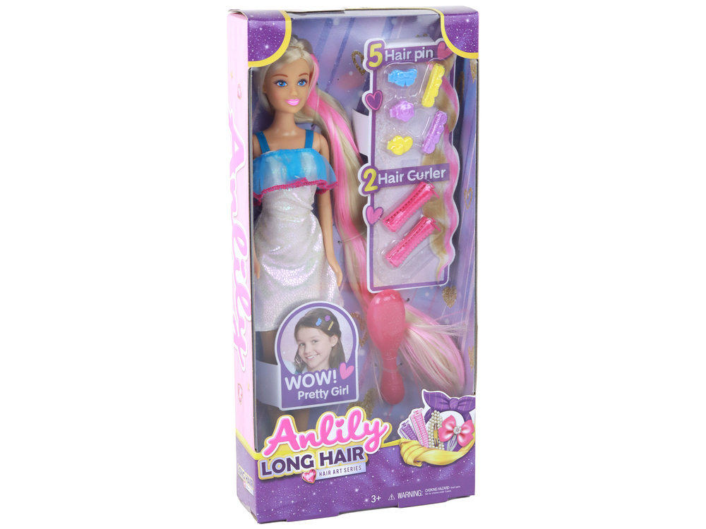 Lėlė anlily su priedais lean toys, 11 d.