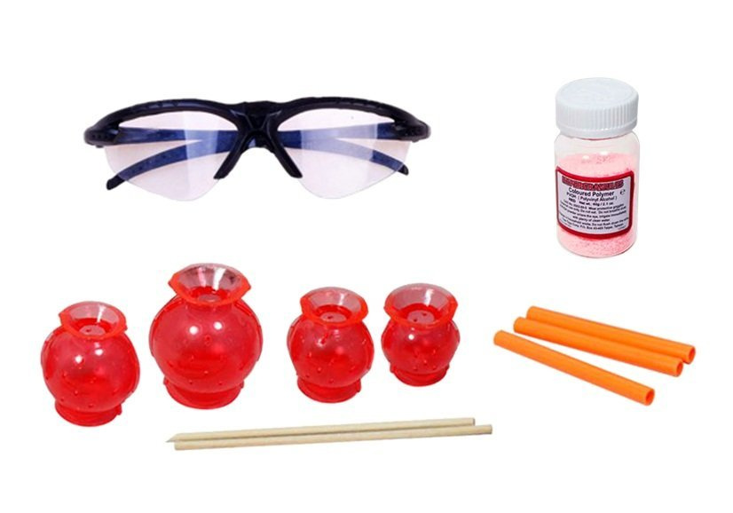 Edukacinis chemijos rinkinys su priedais leantoys