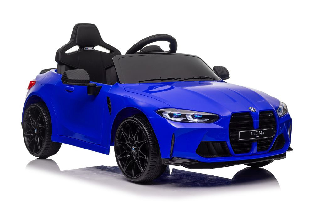 Vienvietis vaikiškas elektromobilis bmw m4 lean cars, blue