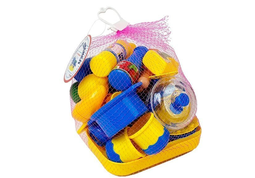 Plastikinių indų rinkinys mažajam šefui