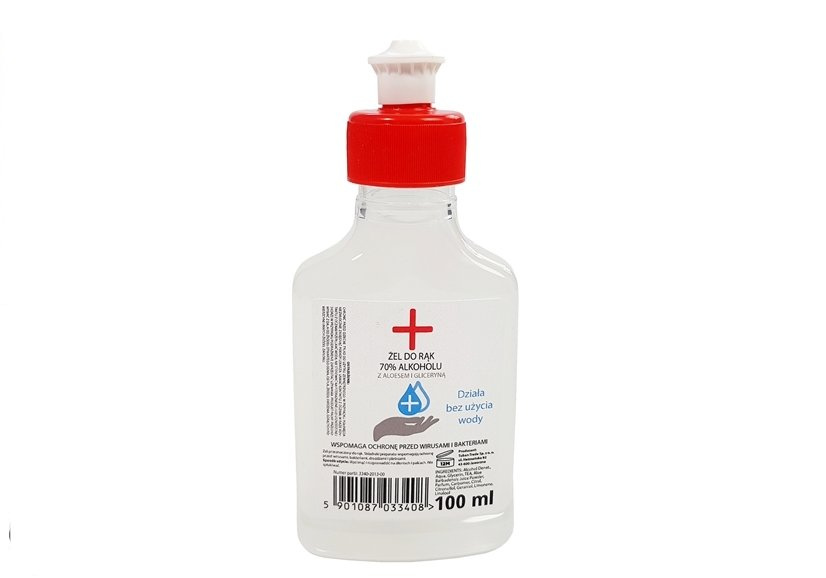 Antibakterinis Rankų Gelis su Alkoholiu 100 ml