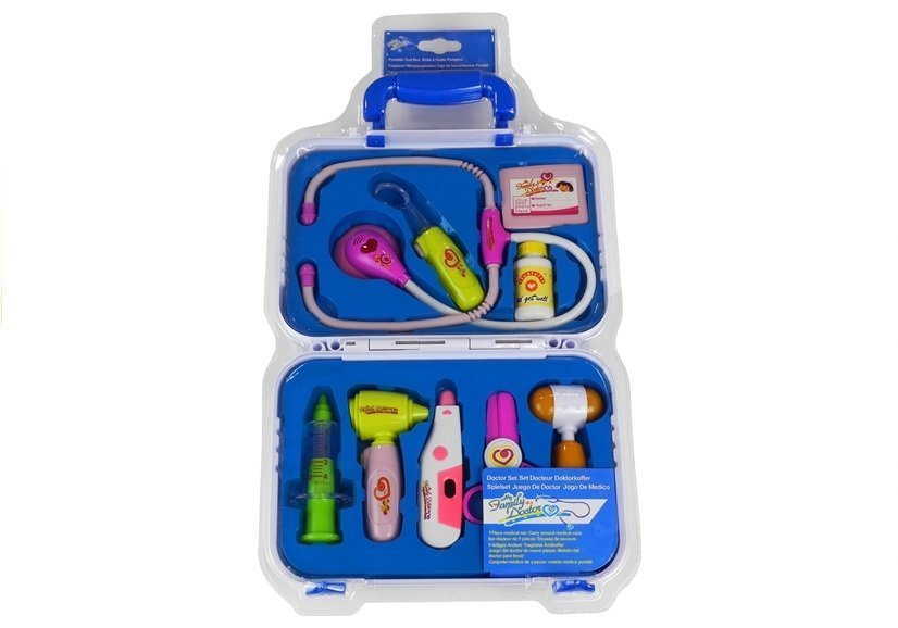 Šeimos daktaro lagaminas su priedais lean toys, 10 d.