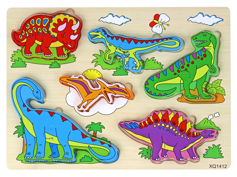 3D medinė dėlionė Leantoys, 11 d.
