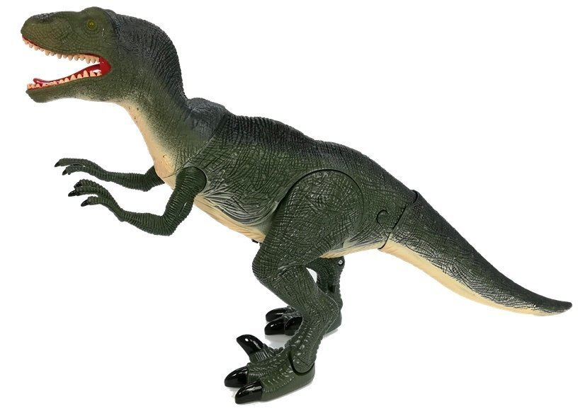 Interaktyvus dinozauras lean toys, žalias