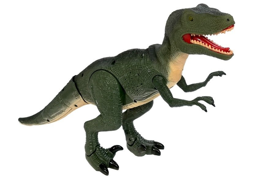 Interaktyvus dinozauras lean toys, žalias