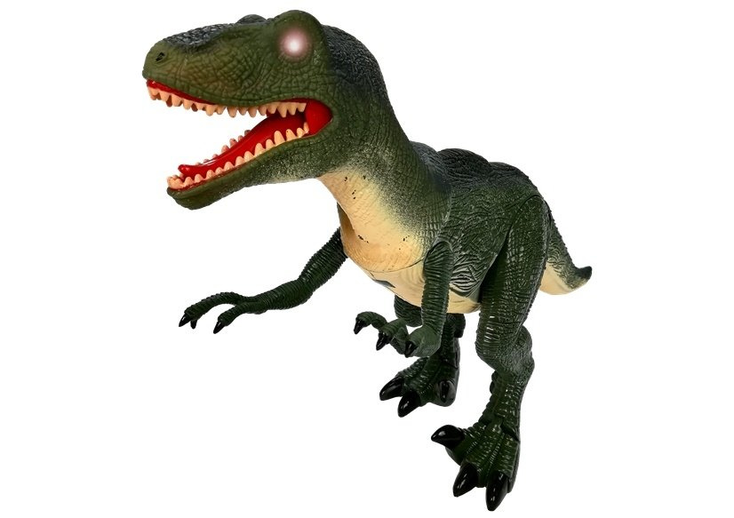 Interaktyvus dinozauras lean toys, žalias