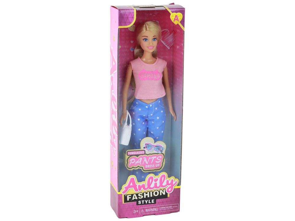 Lėlė anlily su priedais lean toys, 6 d.