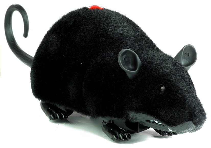Nuotoliniu būdu valdoma pelė lean toys, juoda