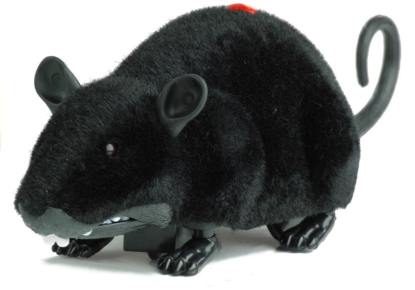 Nuotoliniu būdu valdoma pelė lean toys, juoda