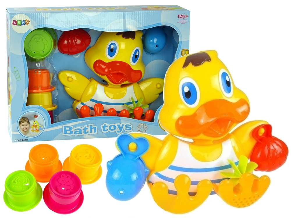 Vonios ančių rinkinys Lean Toys, 5d.