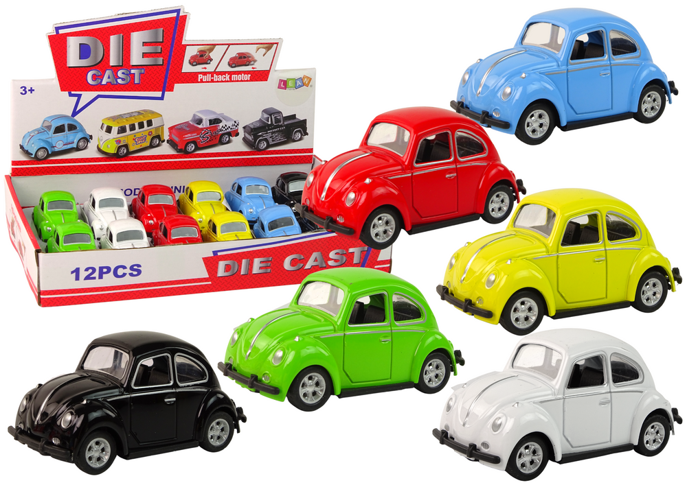 Mašinėlė su frikcine pavara lean toys beetle