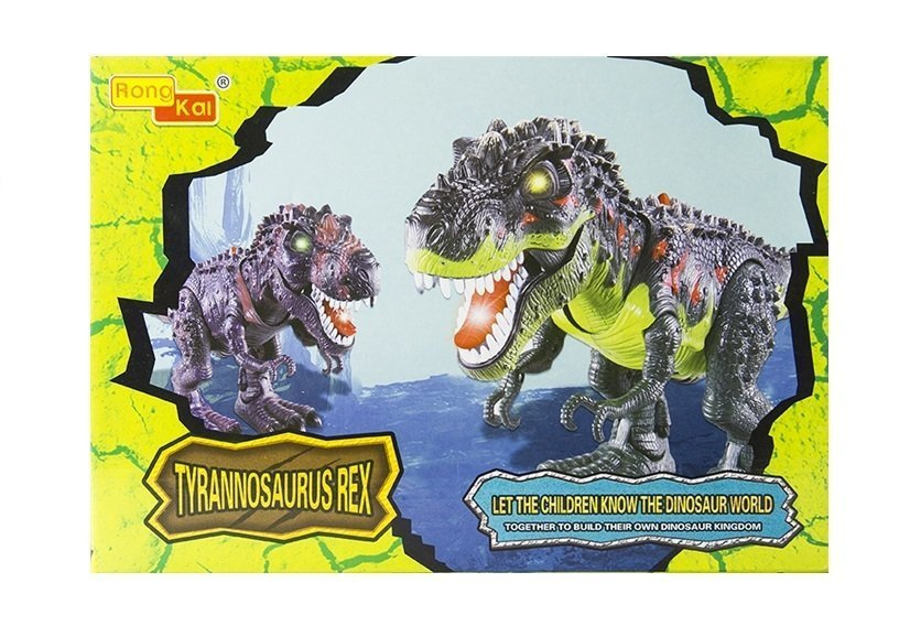 Interaktyvus dinozauras rex lean toys