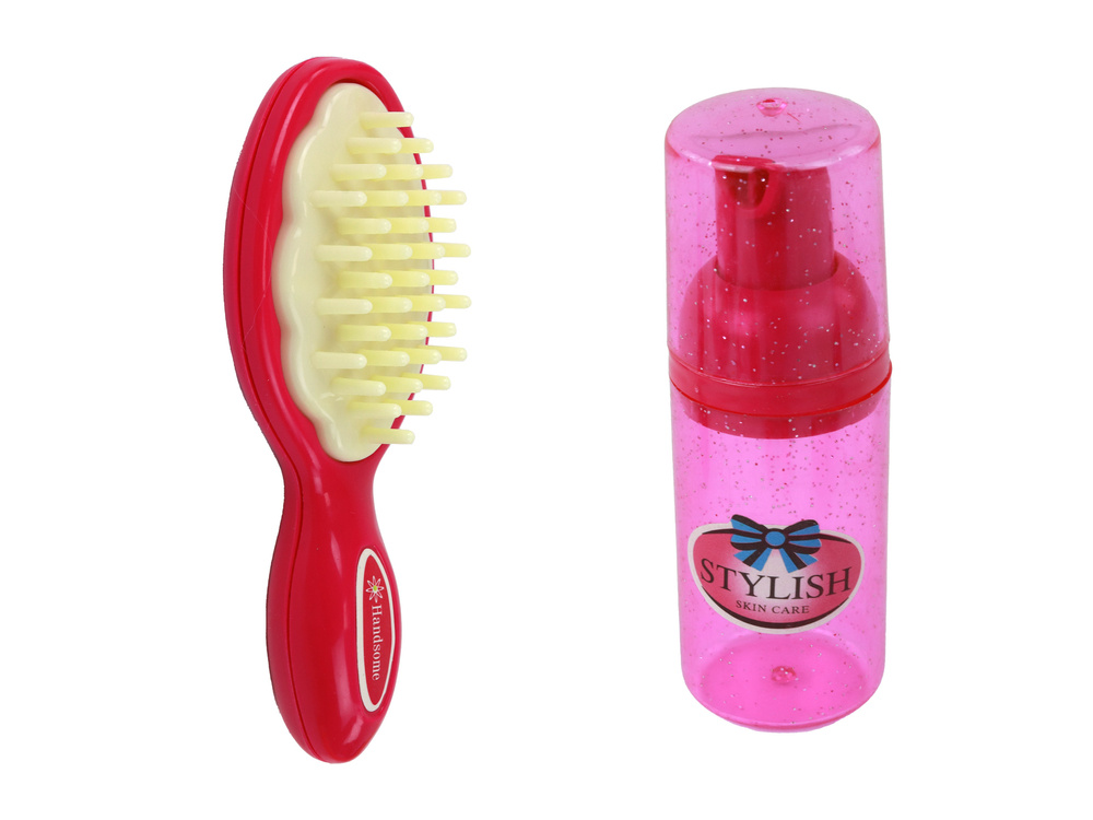 Mažosios princesės rinkinys lagamine lean toys, rožinis, 7d.